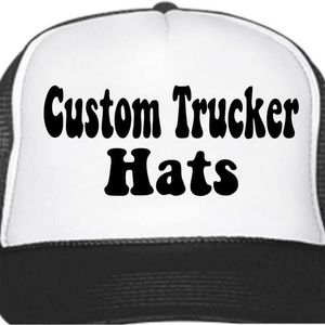 Custom trucker hats for women, men, and kids